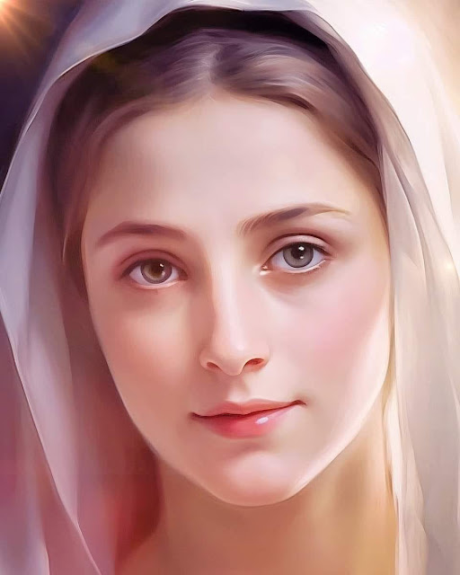 vex tranh đức mẹ Maria
