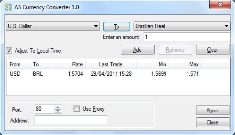 AS Currency Converter