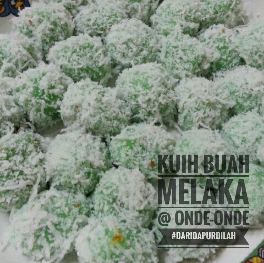 Resepi Kuih Buah Melaka Onde Onde Mudah Dan Sedap Ceritera Ibu