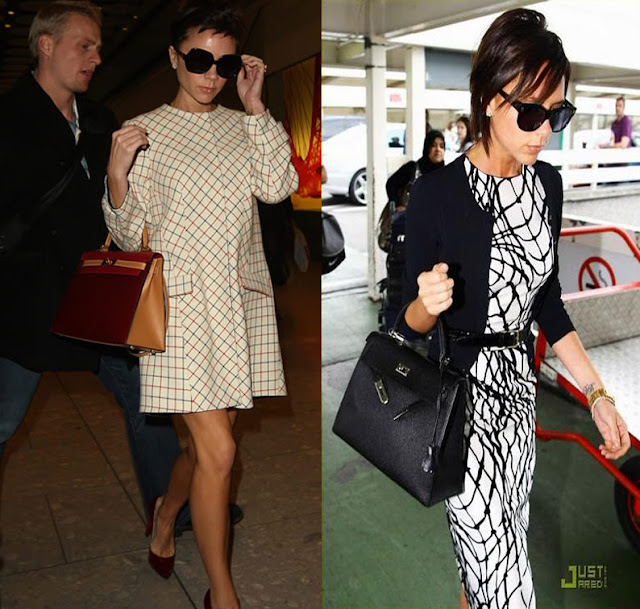 Victoria Beckham bolso Kelly Hermès