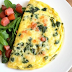 Spinach Potato Delight: A Cheesy Omelette Adventure