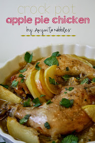 #crockpot #applepie #chicken Such an easy & flavorful dish that will save you loads of time in the kitchen! | Anyonita Nibbles