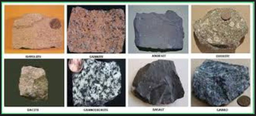 Jenis jenis Batuan  Beku  dan Contohnya Berpendidikan