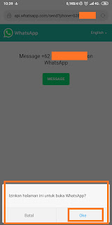 cara chatting WA tanpa menyimpan nomor
