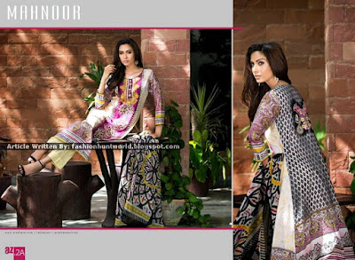 Mahnoor Embroidered Eid Collection 2015 By Al Zohaib Textile