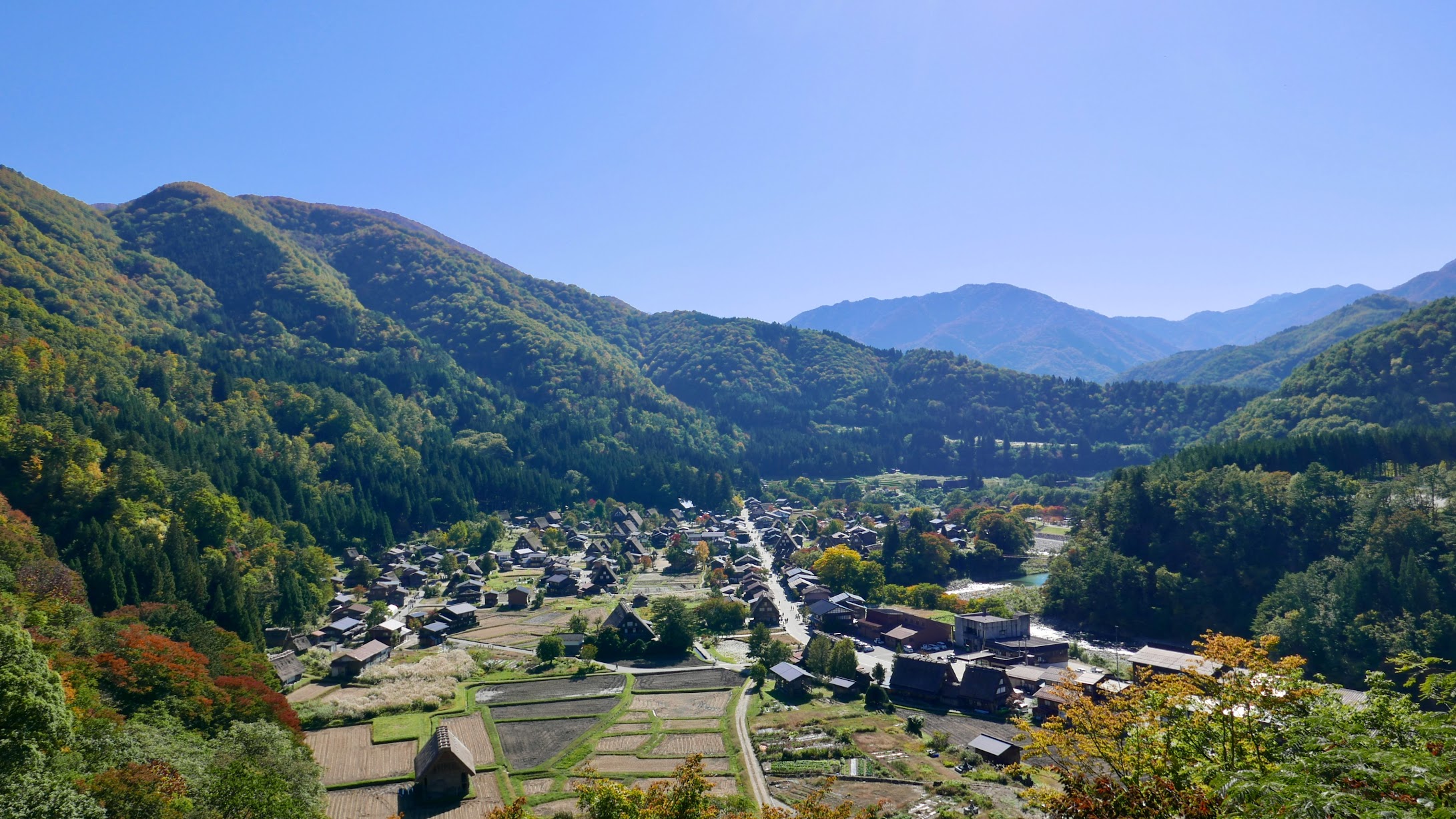 白川鄉-荻町城跡展望台