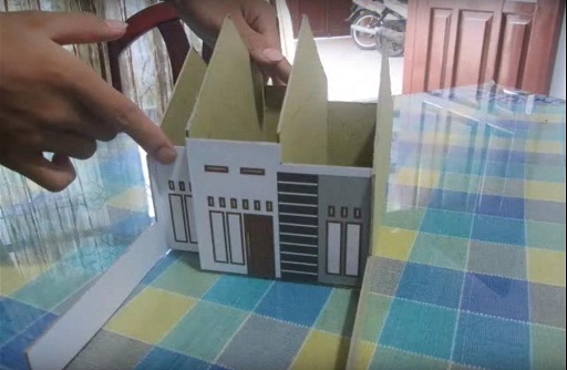 Inspirasi Top Pola Miniatur Rumah Dari Kardus