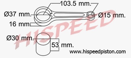 Seputar Sepeda Motor Daftar Connecting Rod Stang Seher 