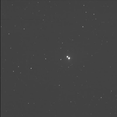 double-star Winter Albireo in luminance