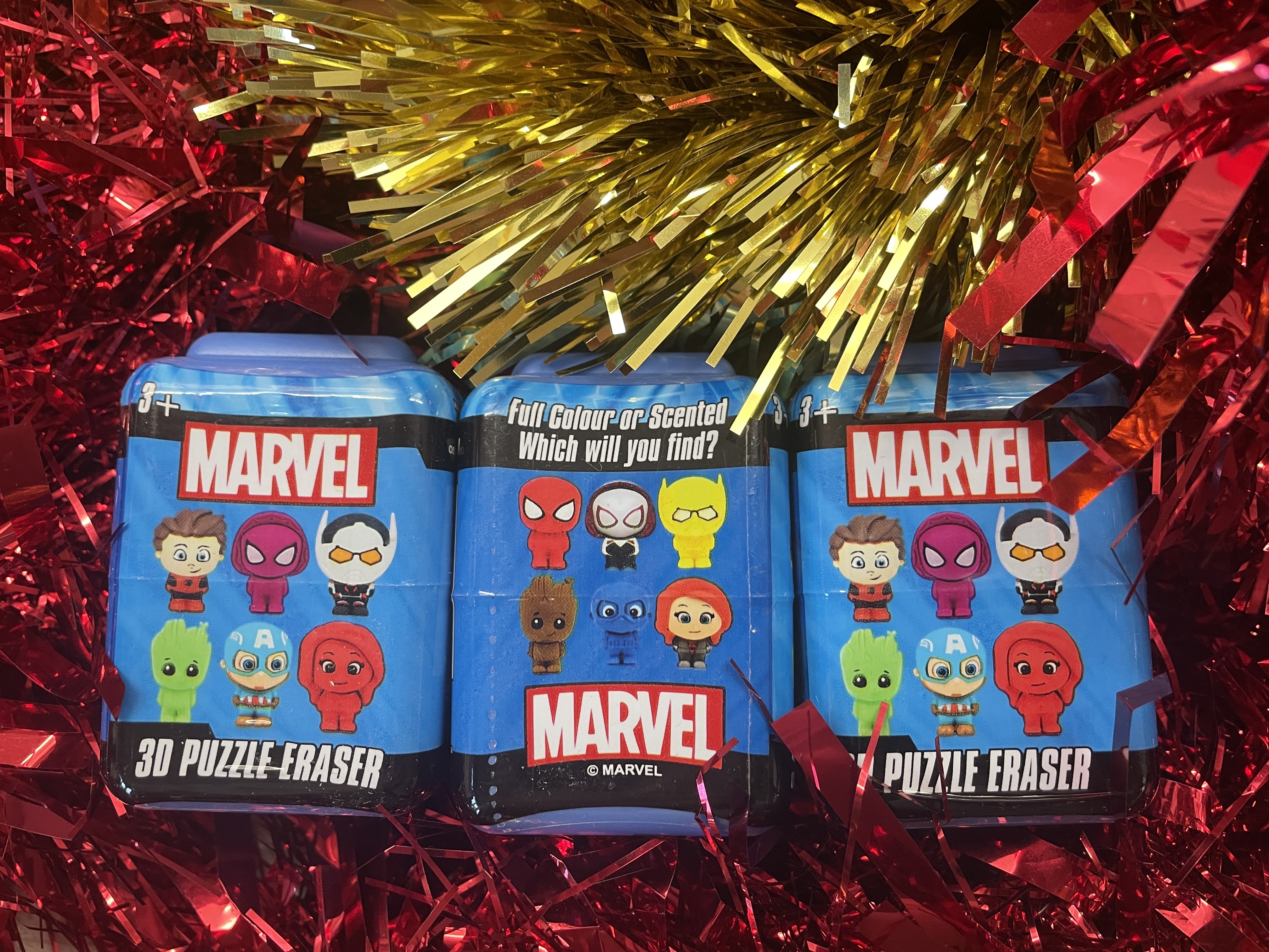 Marvel 3D Puzzle erasers
