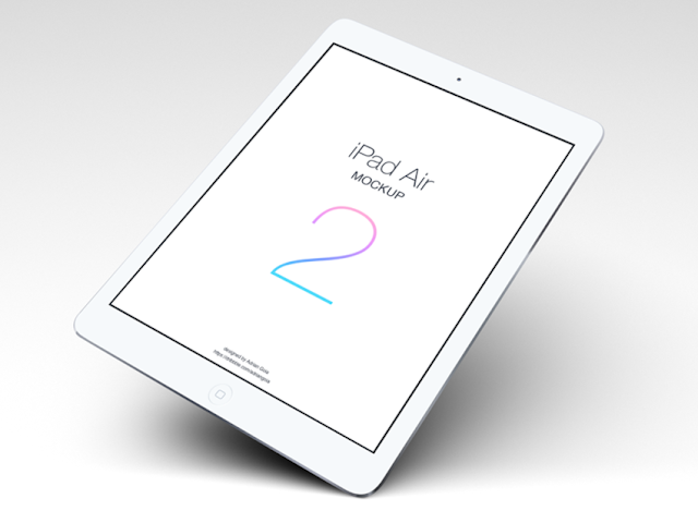 iPad Air 2 Mockup PSD