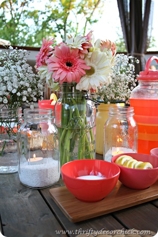 summer tablescape