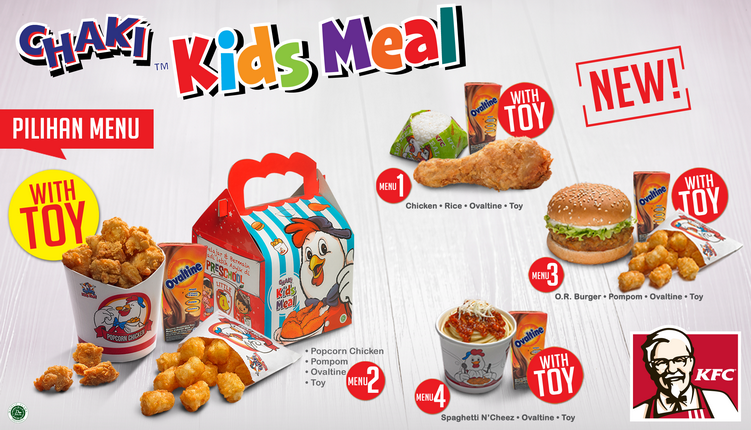 Promo Chaki Meal Kids Terbaru November 2014  Harga Menu Info