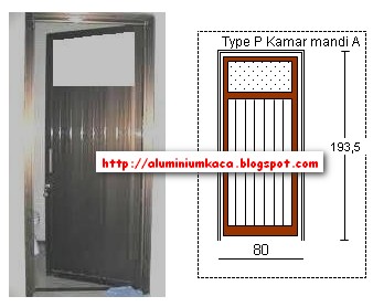  Pintu Aluminium Kamar Mandi Ciputat Aluminium Kaca