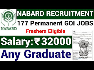 NABARD Jobs for Graduates 2022 Apply Now 177 Posts