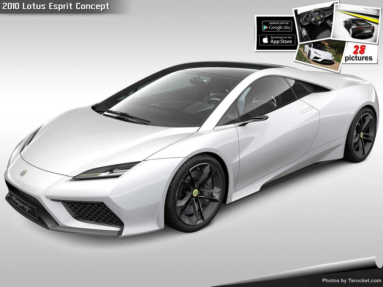 Hình ảnh siêu xe Lotus Esprit Concept 2010 & nội ngoại thất