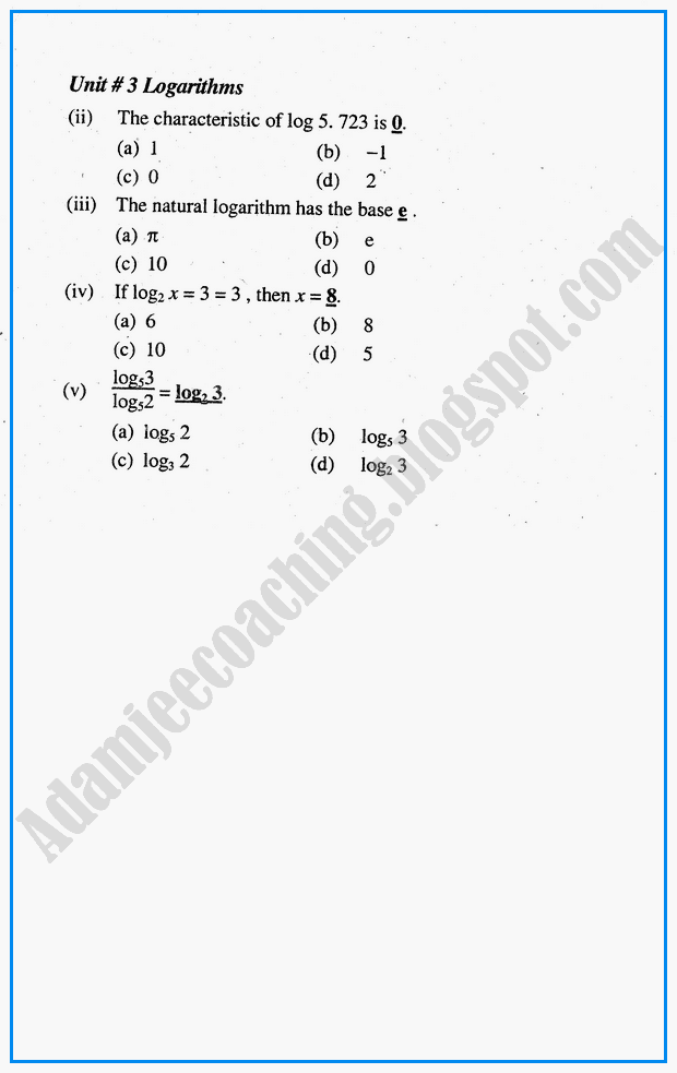 logarithms-question-answers-mathematics-notes-for-class-10th