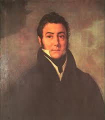 'José Francisco de San Martín', de Francois Joseph Navez (1824), Museo Histório Nacional. Tomado de wikimedia