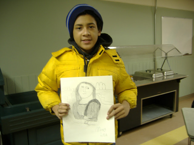 nice mona lisa meet you to know would Leonardo they have made proud.