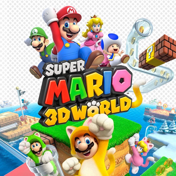 Super Mario 3D World Front Game Cover