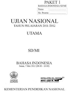 Download Soal UN (Ujian Nasional) / US (Ujian Sekolah) SD/MI 9 Tahun Terakhir