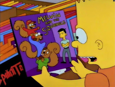 Melvins and the Squirrels from The Simpsons