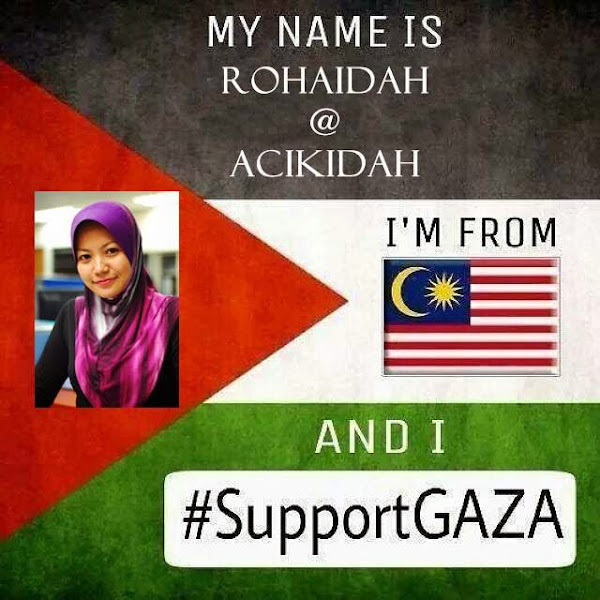 I'm From Malaysia And I Support GAZA