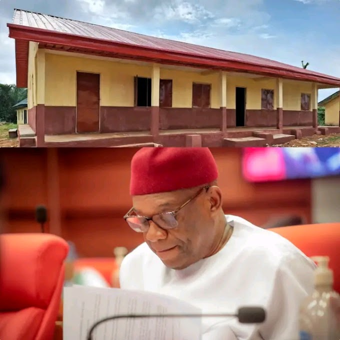 Abia-North: Kalu completes Abam Pry sch’l, distributes school bags, learning materials across district
