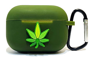 cool weed case for apple airpods