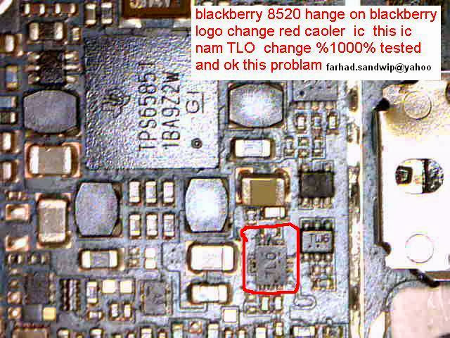 BLACKBERRY 8520 BOOT IC