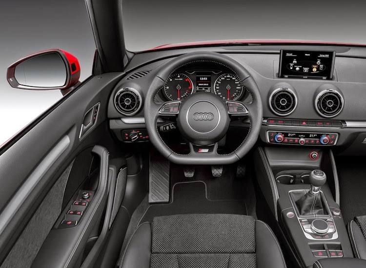 Audi A3 Cabriolet - Interior, 2014