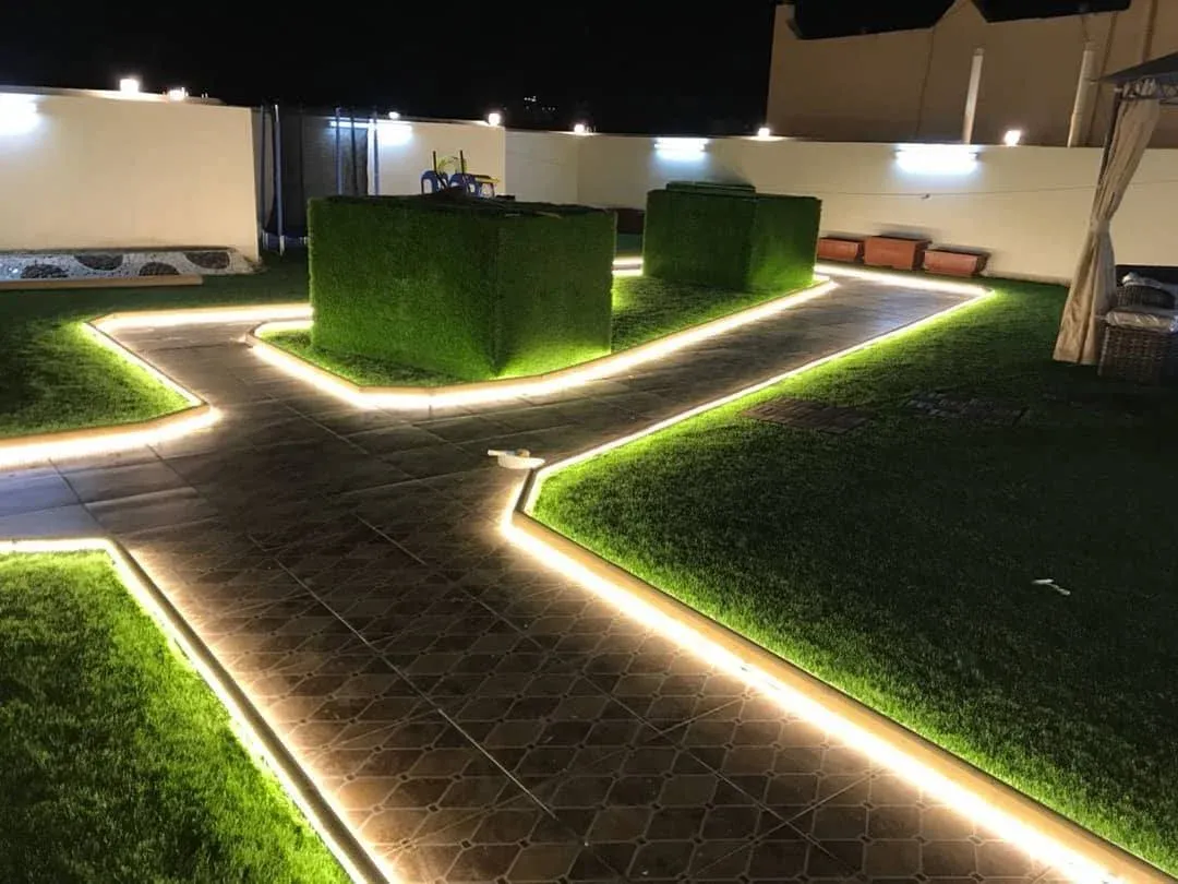 تنسيق فناء البيت بالرياض