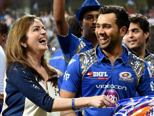 rohit sharma and  nita ambani