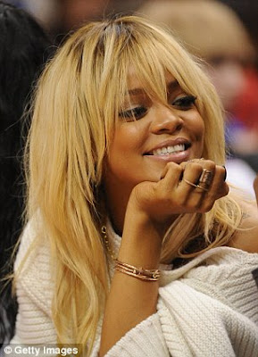 Rihanna Blonde Hair 2012