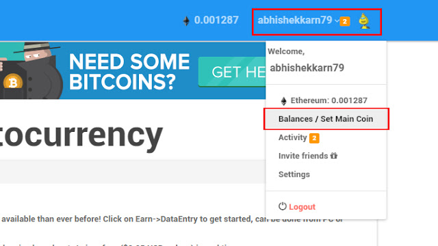 Earn CryptoCurrency Doing Data Entry