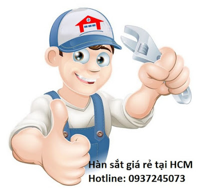 Hàn cửa sắt giá rẻ tại HCM