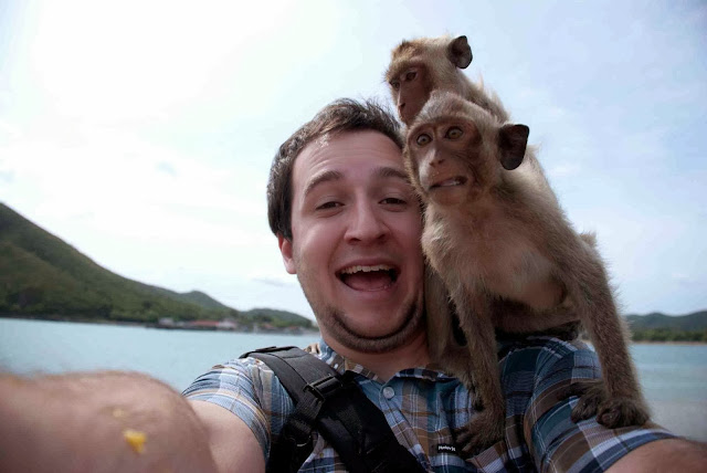 Funny animals taking selfies with humans (35 pics), animal selfies, funny animal pics, animal selfy