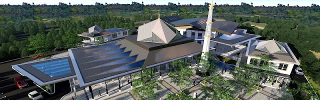 MASJID BANDAR TASIK  KESUMA MASIH PERLU DANA PEMBINAAN 