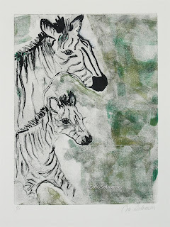 Zebras - Striped Duet By Cori Solomon