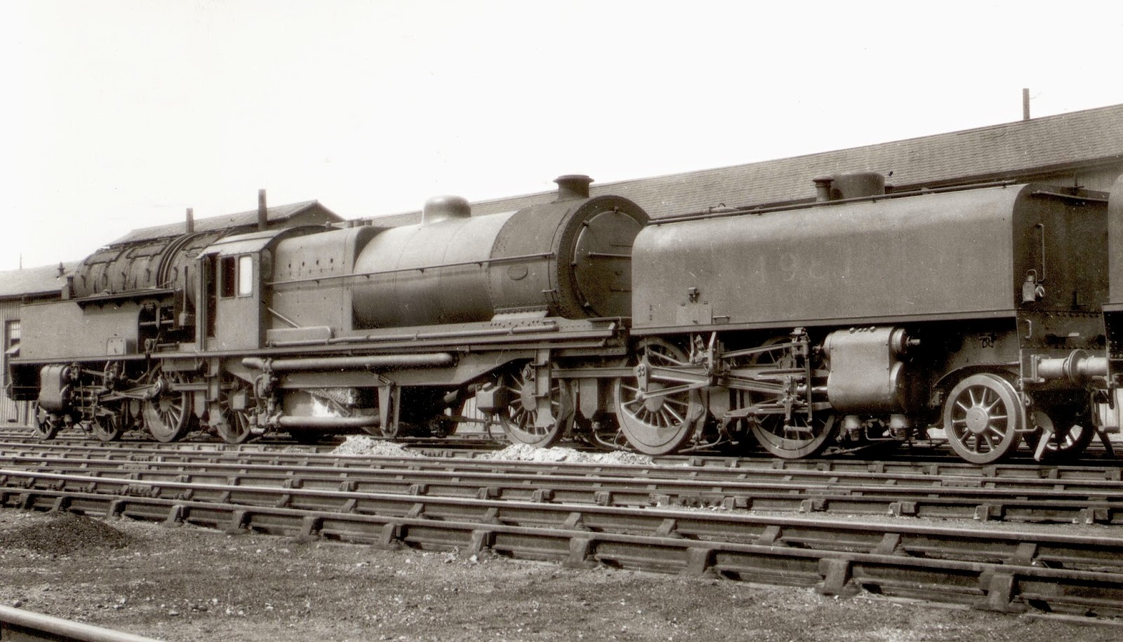 Hasland had an allocation of ten of these Beyer Garrett locos in 1950 