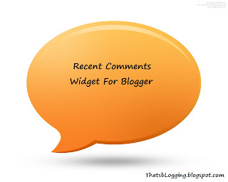 Beautiful Recent Comments Widget For Blogger