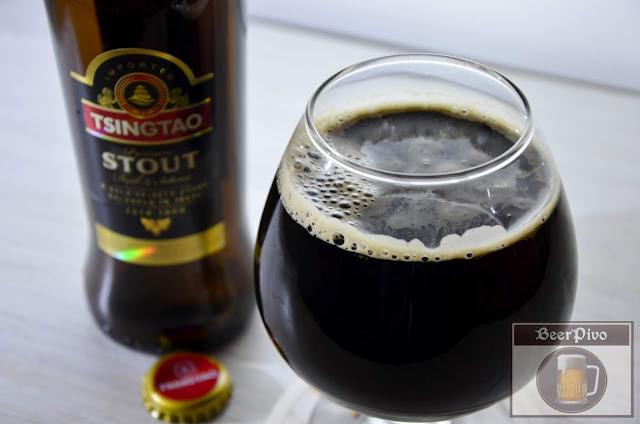 Tsingtao Stout beerpivo цинтао стаут