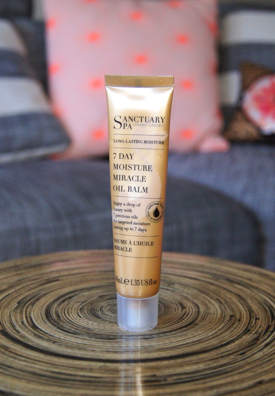 sanctuary spa 7 day moisture miracle oil balm review