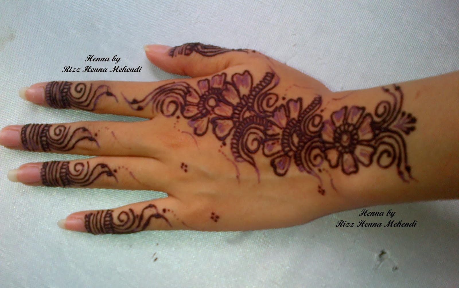 Contoh Gambar Henna Mahendi Balehenna