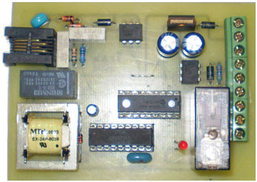 Phone Line controller PIC 16F84A