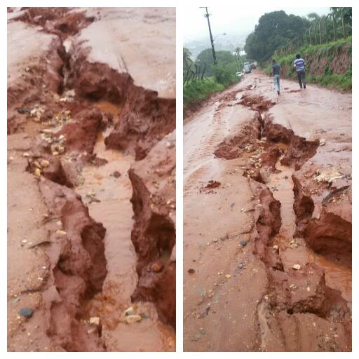 ESTRADA DO DISTRITO  DE RAINHA ISABEL ESTÁ INTRANSITÁVEL NA DIVISA COM ALAGOAS