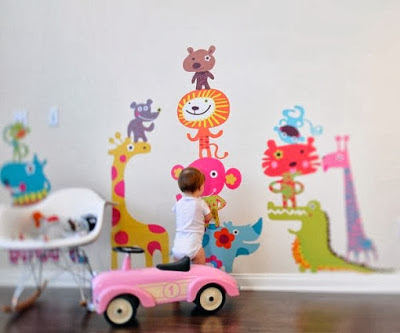 The Wall Decorating For Children Bedroom