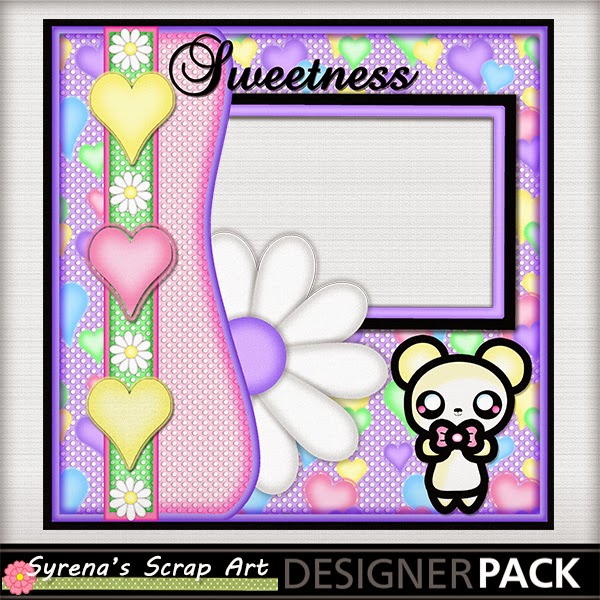  DIgital Scrapbook Quick Page