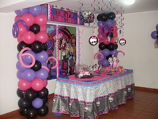 Monster High Decoration for children parties