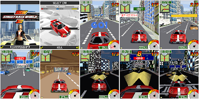 Street Race World java game screenshoot